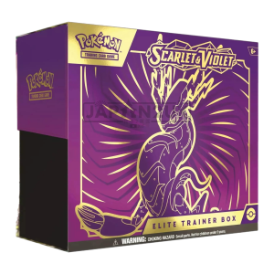 POKEMON SCARLET & VIOLET ENGLISH ELITE TRAINER BOX – MIRAIDON