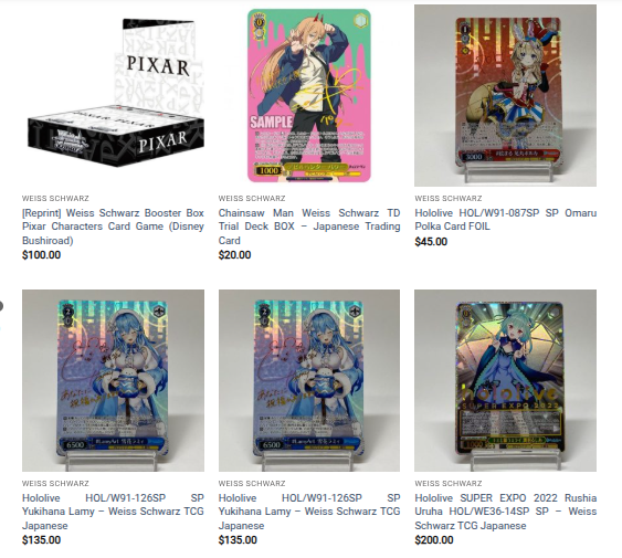 buy weiss schwarz online